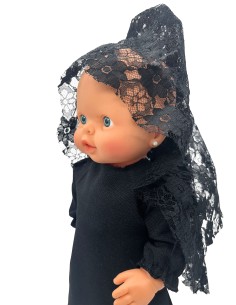 muñeca cofrade mantilla 2